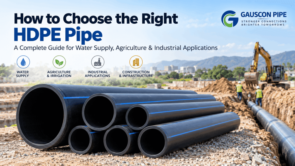How to select HDPE Pipe